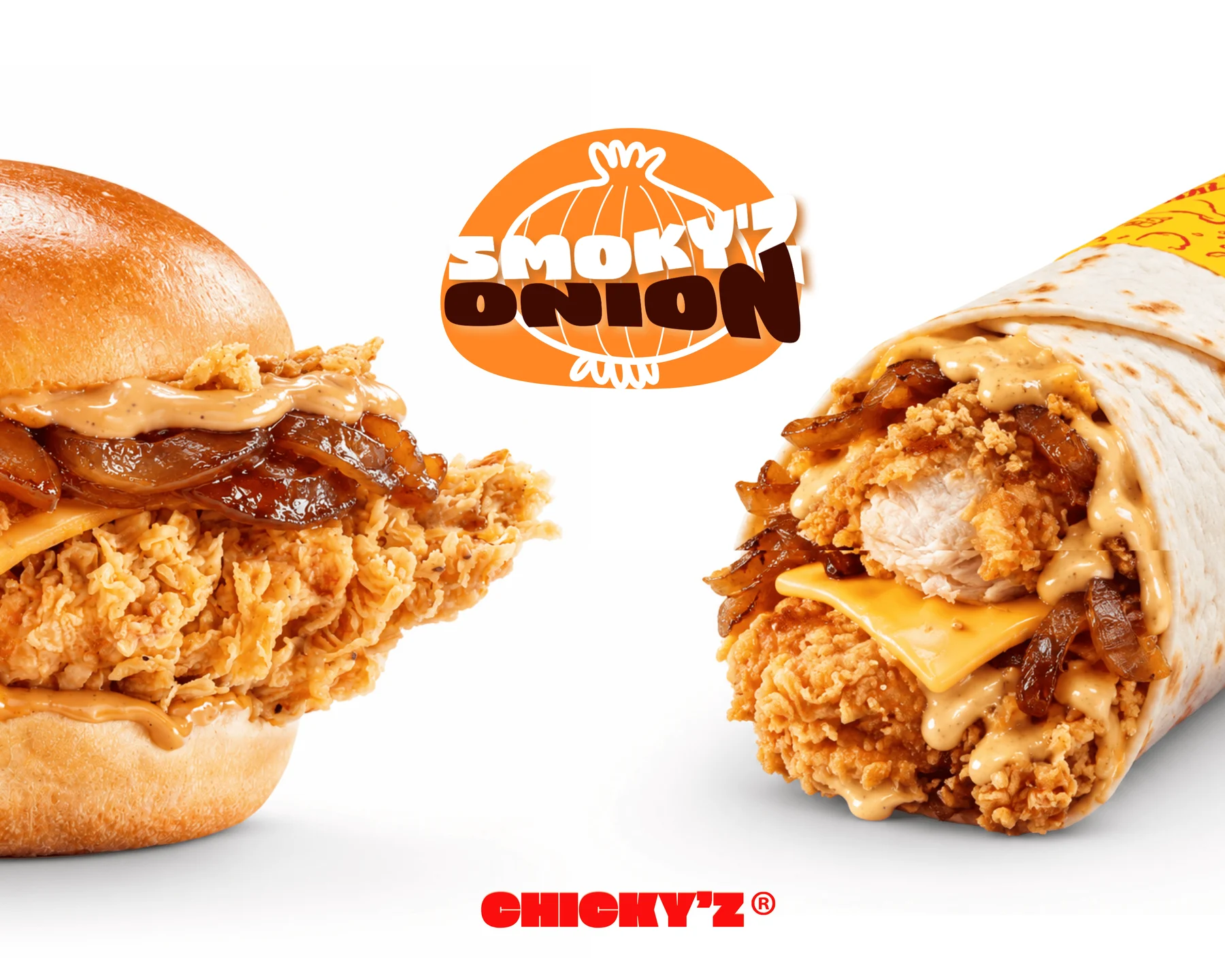 Smoky'z Onion — burger et wrap CHICKY'Z
